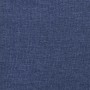 Paneles de pared 12 uds tela azul 30x15 cm 0,54 m²