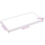 Paneles de pared 12 uds terciopelo negro 30x15 cm 0,54 m²