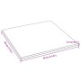 Paneles de pared 12 uds tela color crema 30x30 cm 1,08 m²