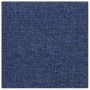 Paneles de pared 12 uds tela azul 30x30 cm 1,08 m²
