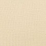 Paneles de pared 12 uds tela color crema 60x15 cm 1,08 m²
