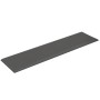 Paneles de pared 12 uds cuero sintético gris 60x15 cm 1,08 m²