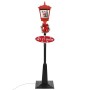 Farola de Navidad con Papá Noel y LED 180 cm