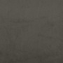 Paneles de pared 12 uds terciopelo gris oscuro 60x15 cm 1,08 m²