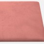 Paneles de pared 12 uds terciopelo rosa 60x30 cm 2,16 m²