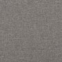 Paneles de pared 12 uds tela gris claro 90x15 cm 1,62 m²