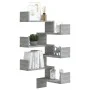 Eckwandregale 2 Stk. Sonoma grau 40x40x50 cm von vidaXL, Regale und Regale - Ref: Foro24-815207, Preis: 35,37 €, Rabatt: %