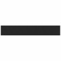Paneles de pared 12 uds tela negro 90x15 cm 1,62 m²