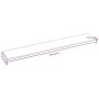 Paneles de pared 12 uds cuero sintético gris 90x15 cm 1,62 m²