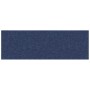 Paneles de pared 12 uds tela azul 90x30 cm 3,24 m²