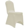 Funda de silla elástica 12 unidades crema by vidaXL, Covers - Ref: Foro24-279092, Price: 50,82 €, Discount: %