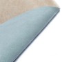 Alfombra de piel de vaca auténtica beige 150x170 cm