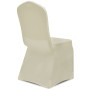 Funda de silla elástica 12 unidades crema by vidaXL, Covers - Ref: Foro24-279092, Price: 50,82 €, Discount: %