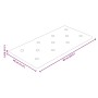 Paneles de pared 12 uds cuero PE capuchino 60x30 cm 2,16 m²
