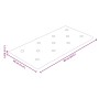 Paneles de pared 12 uds cuero sintético marrón 60x30 cm 2,16 m²