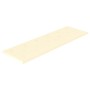 Paneles de pared 12 uds cuero sintético crema 90x30 cm 3,24 m²