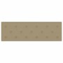 Paneles pared 12 uds cuero sintético capuchino 90x30 cm 3,24 m²