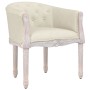 Silla de comedor de lino