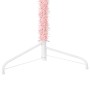 Medio árbol de Navidad artificial con soporte rosa 240 cm