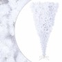 Árbol de Navidad artificial al revés con soporte blanco 180 cm