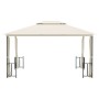 Gazebo with side walls and double cream roofs3x4 m by vidaXL, Tents and gazebos - Ref: Foro24-318543, Price: 352,85 €, Discou...