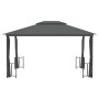 Pavillon mit Seitenwänden und Doppeldach Anthrazit 3x4 m von vidaXL, Zelte und Pavillons - Ref: Foro24-318544, Preis: 359,10 ...