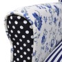 Sessel mit Stoffdesign im Patchwork-Design von vidaXL, Sessel - Ref: Foro24-240882, Preis: 227,15 €, Rabatt: %