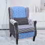 Armchair with patchwork design fabric design by vidaXL, Armchairs - Ref: Foro24-240882, Price: 227,15 €, Discount: %