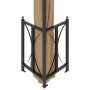 Pavillon mit Seitenwänden und Doppeldächern taupegrau 3x4 m von vidaXL, Zelte und Pavillons - Ref: Foro24-318545, Preis: 425,...