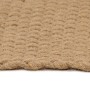 Alfombra rectangular yute natural 160x230 cm
