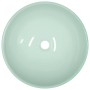 Lavabo de vidrio templado blanco 42x14 cm