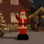 Papá Noel inflable de Navidad con LED 370 cm