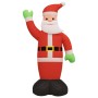 Papá Noel inflable de Navidad con LED 370 cm