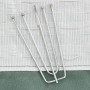 Blickdichte Vorhang mit Haken in Leinenoptik grün 290x245 cm von vidaXL, Vorhänge und Gardinen - Ref: Foro24-321191, Preis: 4...