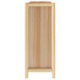 Mueble zapatero madera contrachapada 57,5x33x80 cm
