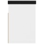 Schuhbank mit weißem Holzwerkstoffkissen 80x30x47 cm von vidaXL, Schuhregale und Schuhorganisatoren - Ref: Foro24-326759, Pre...