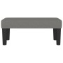 Banco de tela gris oscuro 70x30x30 cm
