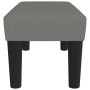 Banco de tela gris oscuro 70x30x30 cm