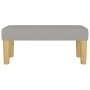 Banco de tela gris claro 70x30x30 cm