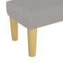 Banco de tela gris claro 70x30x30 cm