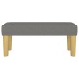 Banco de tela gris oscuro 70x30x30 cm