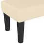Banco de tela color crema 100x30x30 cm