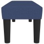 Banco de tela azul 100x30x30 cm