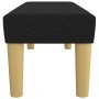Banco de tela negro 100x30x30 cm