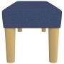 Banco de tela azul 100x30x30 cm