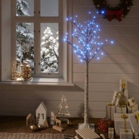 Weidenblauer LED-Weidenbaum für den Innen- und Außenbereich, 1,5 m von vidaXL, Weihnachtsbäume - Ref: Foro24-328678, Preis: 3...