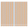 Tela de repuesto de toldo rayas de colores 3x2,5 m