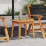 Juego de comedor para exteriores Marrón Madera de Acacia Sólida