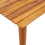 Juego de comedor para exteriores Marrón Madera de Acacia Sólida