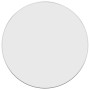 Espejo de pared redondo plateado Ø 60 cm